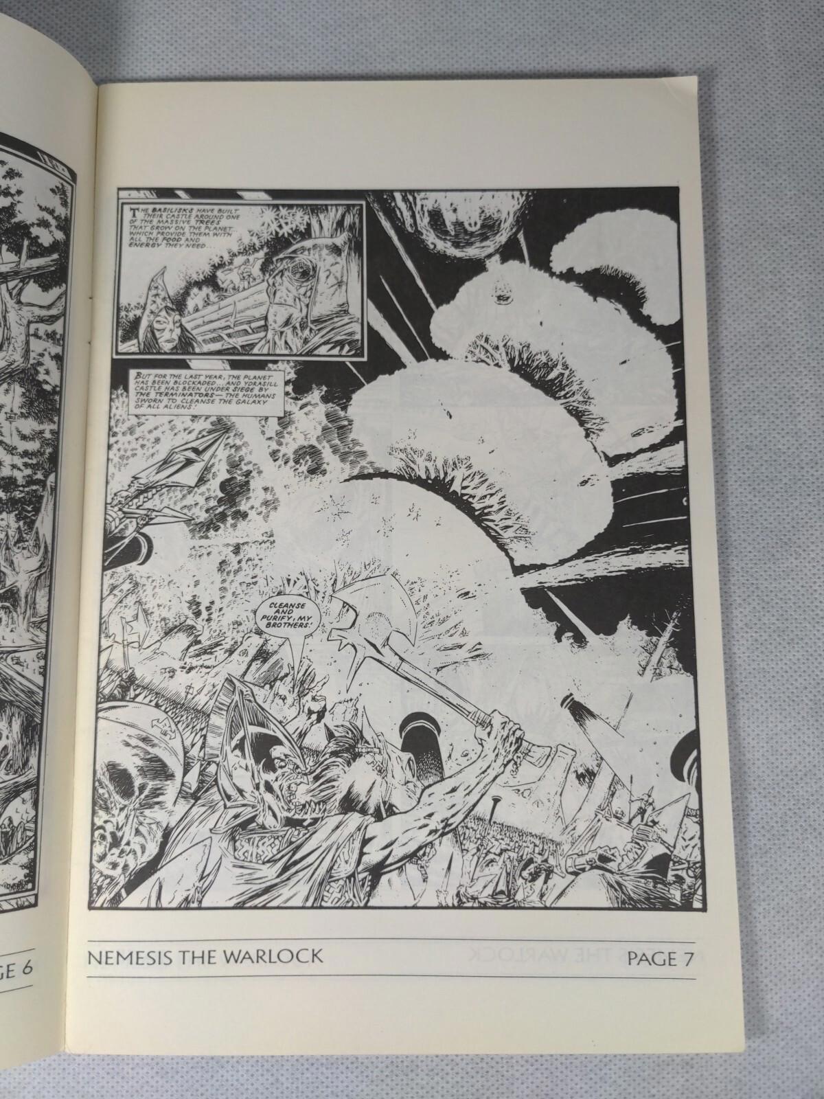 Nemesis The Warlock #4 Fleetway Quality Comics Alien Terror Mils & O'Neil - Retrorama UK