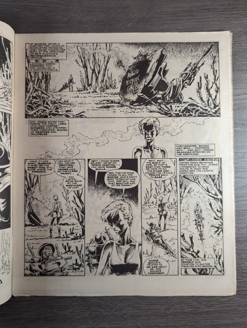 2000AD Prog 457 Featuring Judge Dread Comic 15th Feb 1986 Vintage Retro Comic