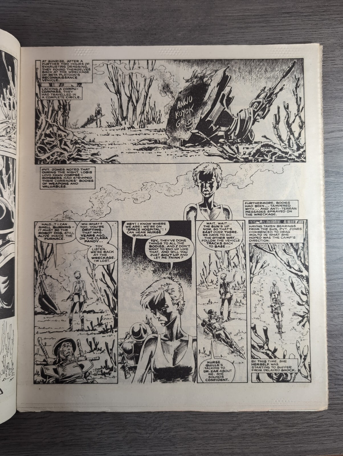 2000AD Prog 457 Featuring Judge Dread Comic 15th Feb 1986 Vintage Retro Comic