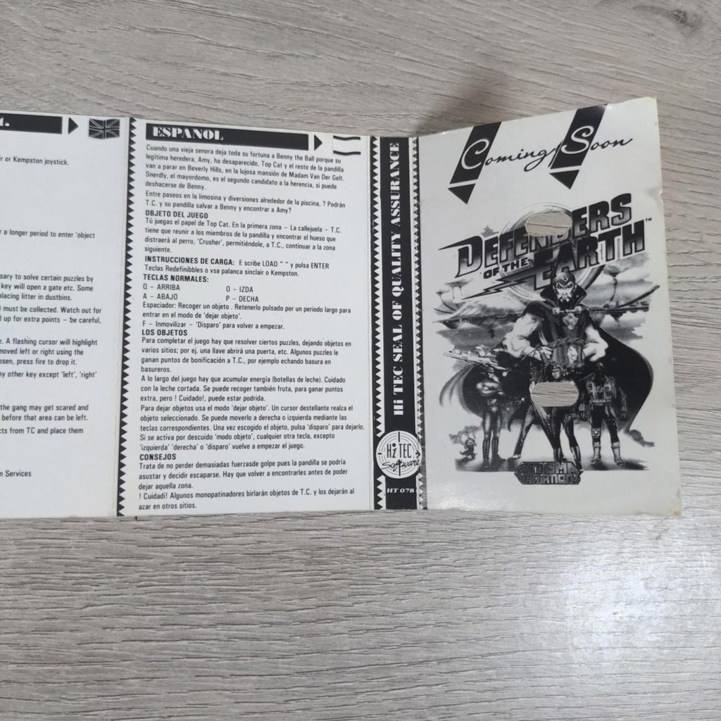 Top Cat In Beverly Hills  ZX Spectrum 48/128K Game Cassette Tested & Working