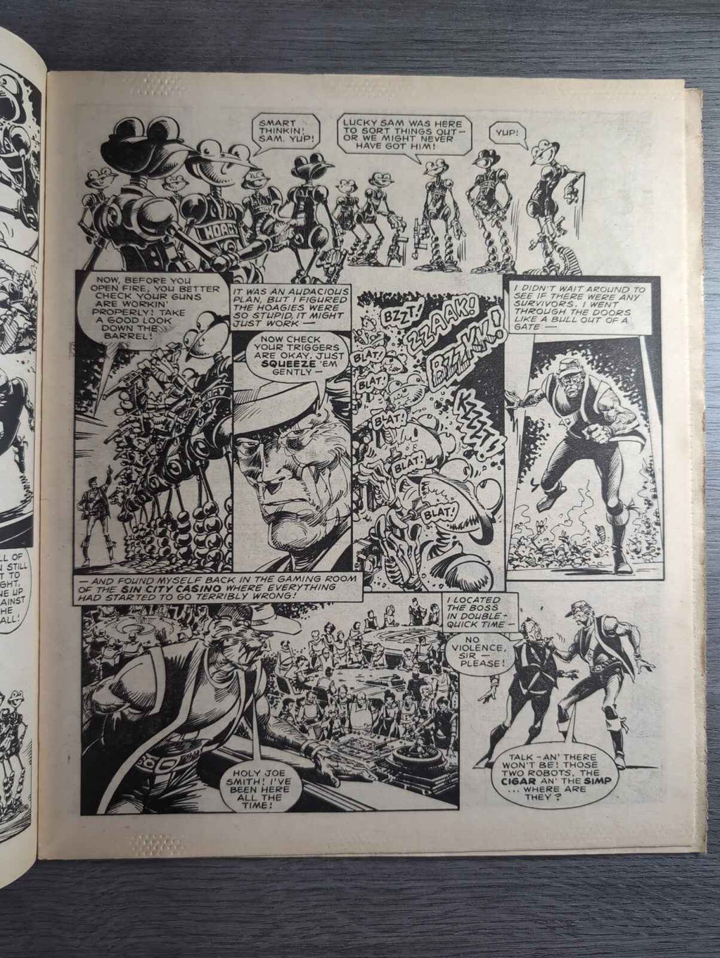 2000AD Prog 442 Featuring Judge Dread Comic 2nd Nov 1985 Vintage Retro Comic
