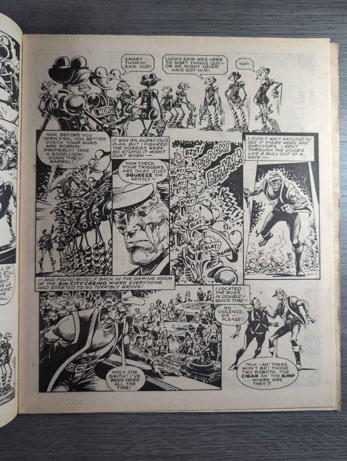 2000AD Prog 442 Featuring Judge Dread Comic 2nd Nov 1985 Vintage Retro Comic
