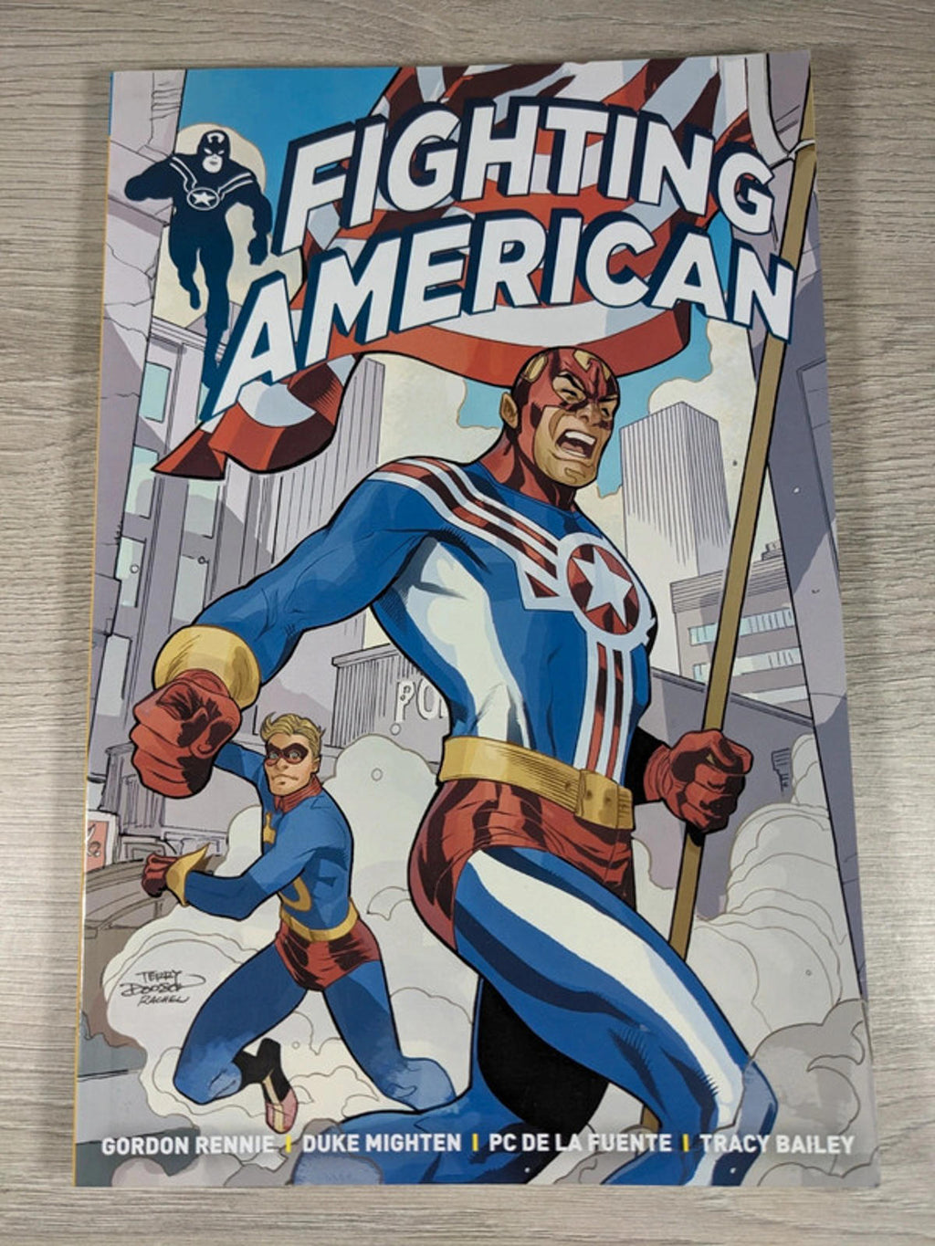 Titan Comics Fighting American Vol 1 Gordon Rennie Paperback 2018 Graphic Novel