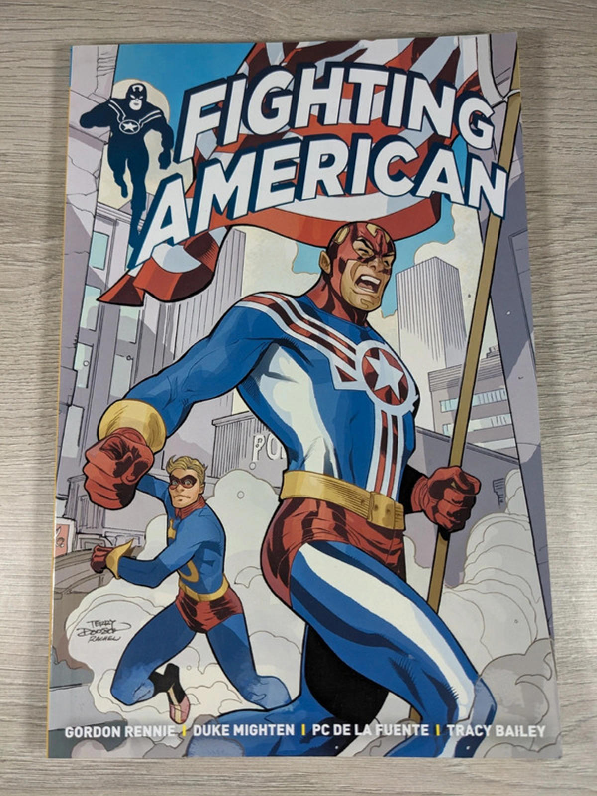 Titan Comics Fighting American Vol 1 Gordon Rennie Paperback 2018 Graphic Novel