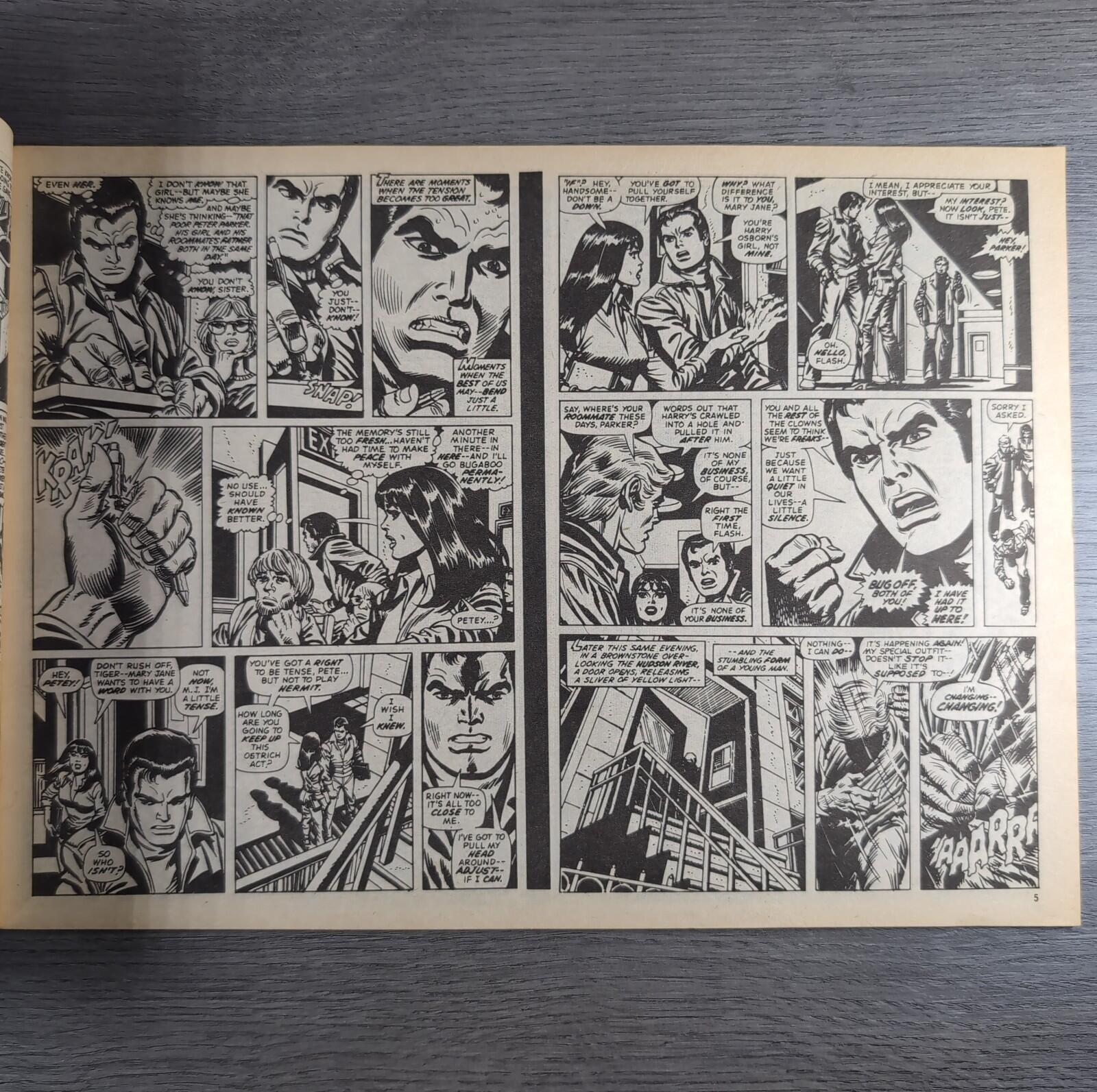 Super Spider-Man With The Super Heroes No. 173 Marvel Comics 5th June 1976