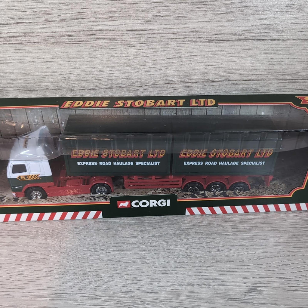 Corgi Eddie Stobart Ltd TY86705 Volvo Skeletal Trailer Die-Cast Model