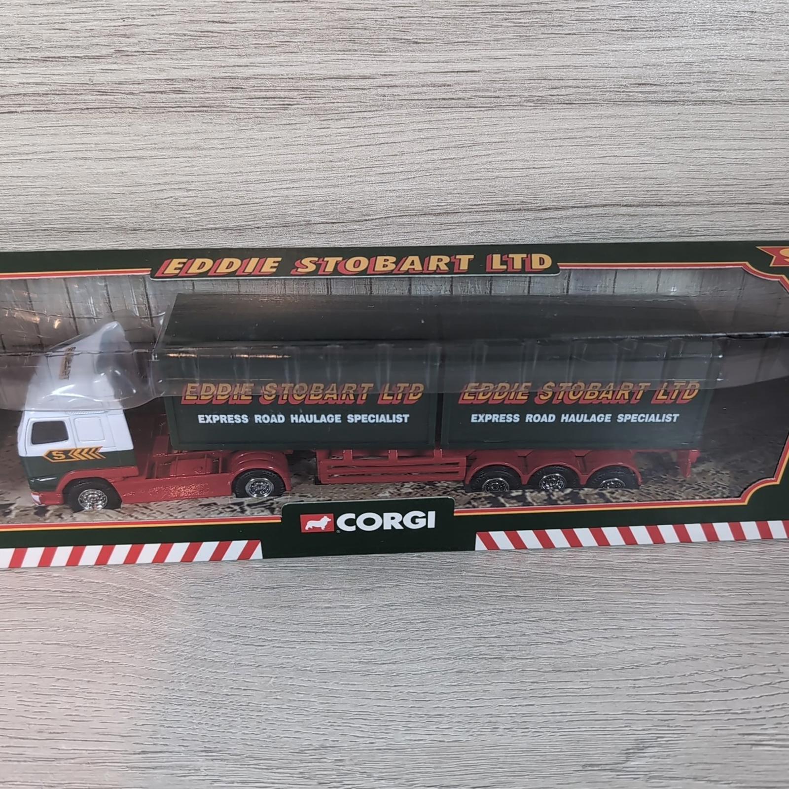 Corgi Eddie Stobart Ltd TY86705 Volvo Skeletal Trailer Die-Cast Model