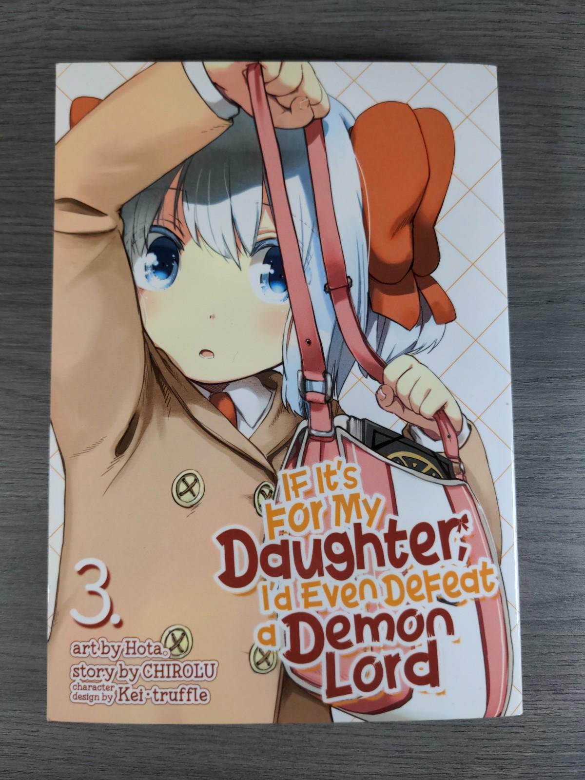 If It's for My Daughter, I'd Even Defeat a Demon Lord Vol 3 Manga Paperback Book - Retrorama UK