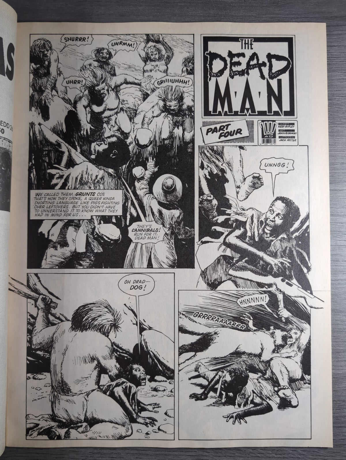2000AD Prog 653 Featuring Judge Dread Comic 18th Nov 1989 Vintage Retro Comic - Retrorama UK