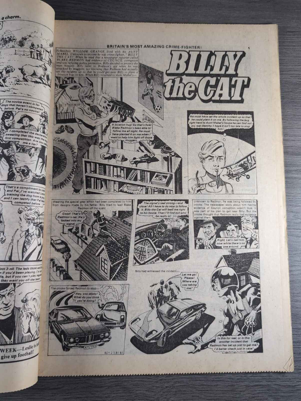 Buddy Comic Issue No 12 2nd May 1981 Vintage Retro Comic