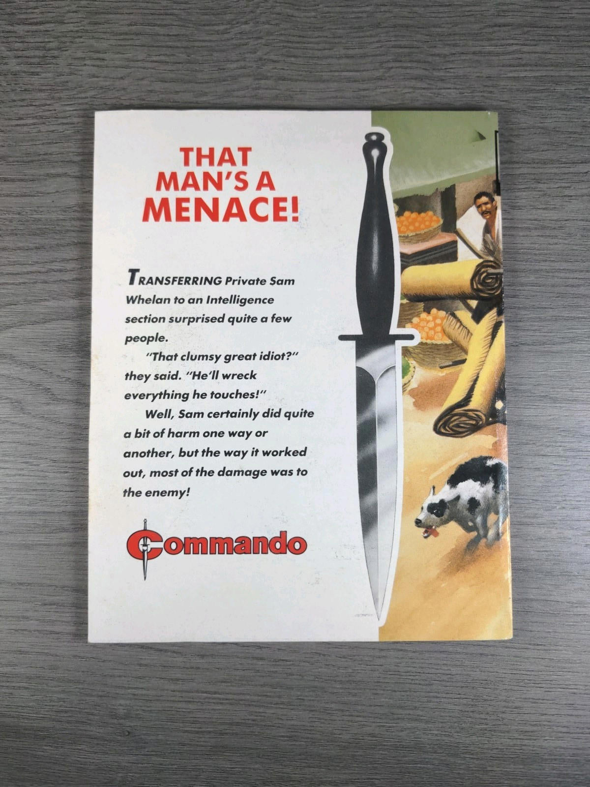 Commando Comic Issue Number 2611 That Man's A Menace - Retrorama UK