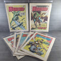 Warlord Comics 7 Issues 621 - 627  Good Condition Vintage Retro Comics From 1986