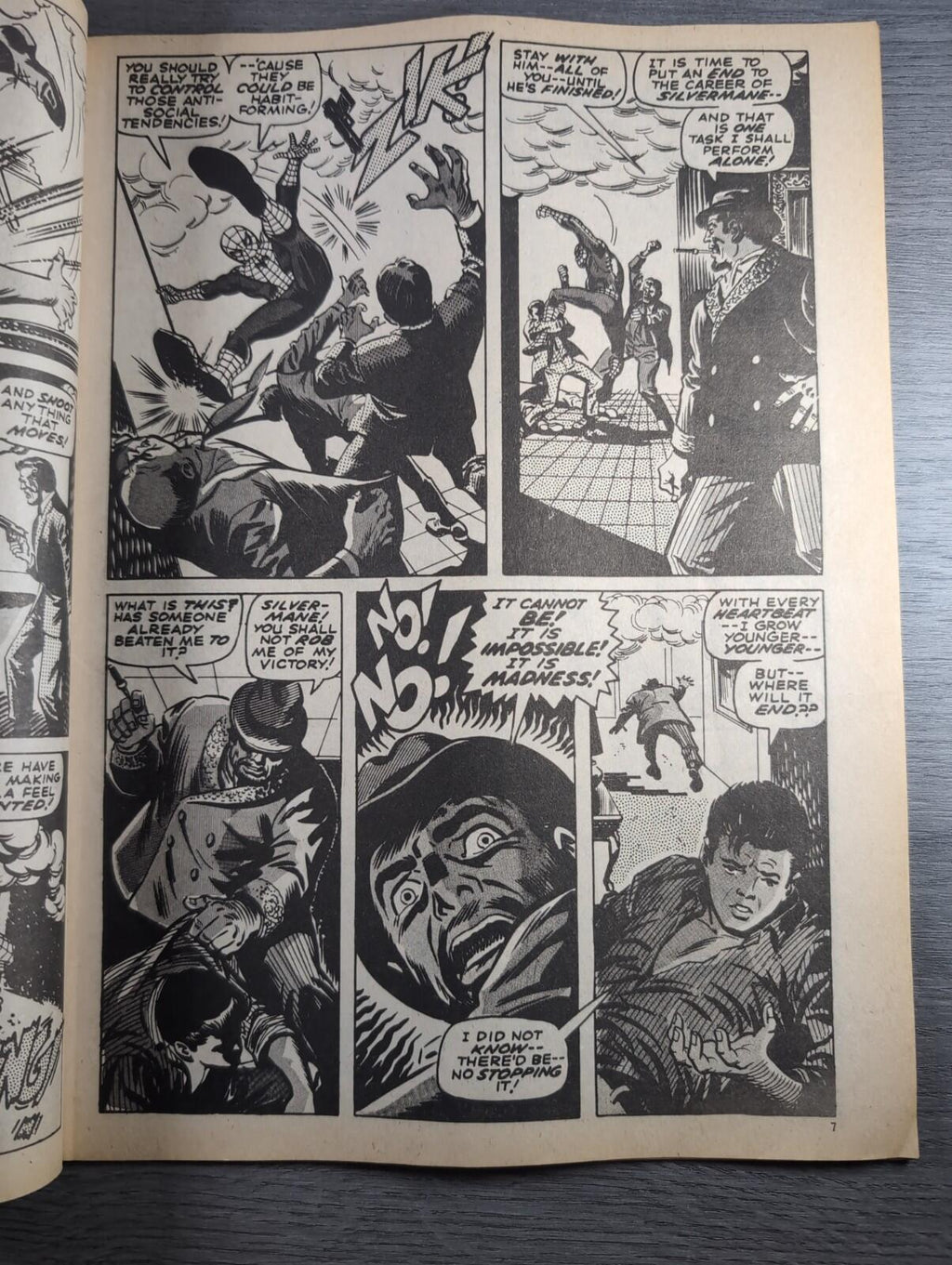 Spider-Man Comics Weekly No 91 Marvel Comics UK 9th November 1974 Vintage Comic