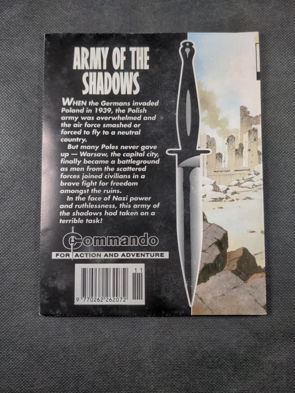 Commando Comic Issue Number 3213 Army Of Shadows - Vintage Comic - Retrorama UK