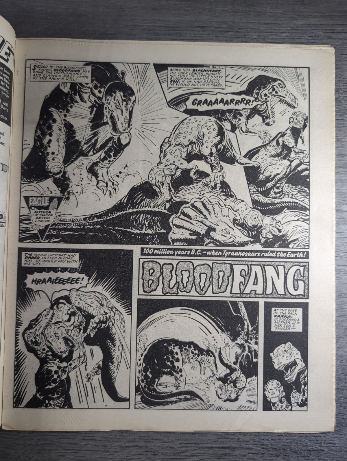 Eagle Comic Issue 23rd June 1984 Vintage Retro UK Comic