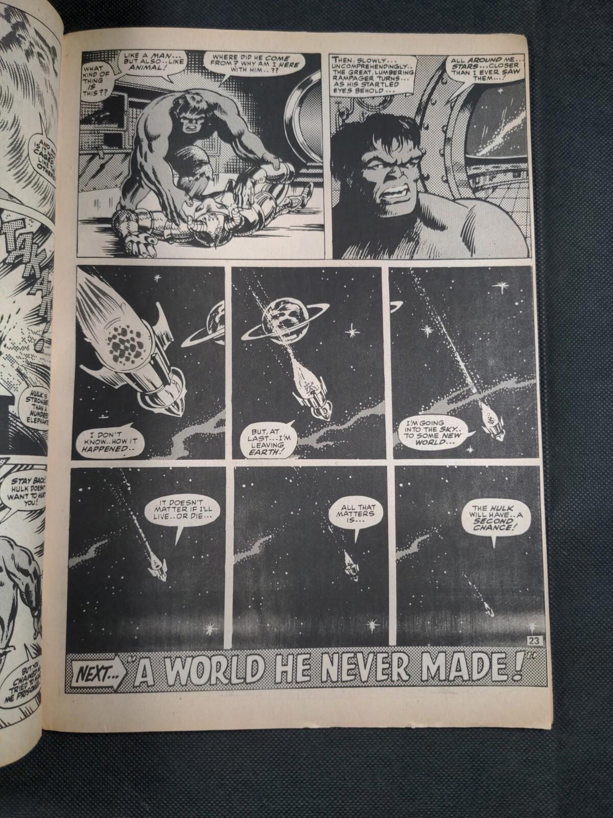 Mighty World of Marvel Issue No 39 June 1973 Marvel UK - Vintage Comic - Retrorama UK
