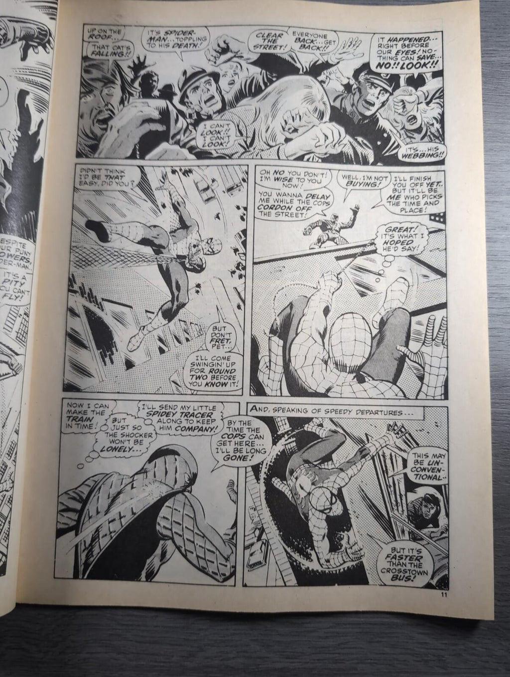 Spider-Man Comics Weekly No84 Marvel Comics UK 21st September 1974 Vintage Comic