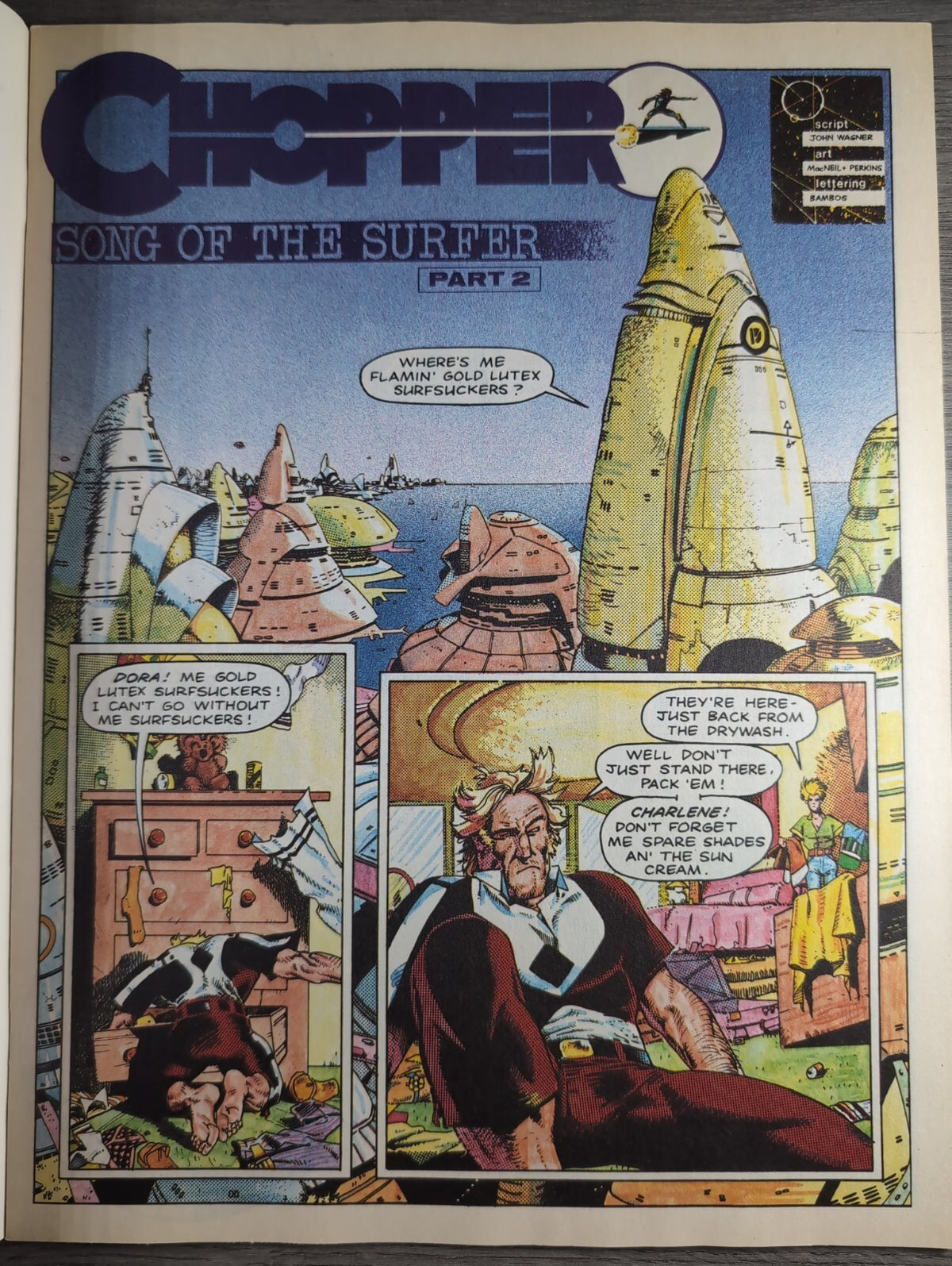 2000AD Prog 655 Featuring Judge Dread Comic 2nd Dec 1989 Vintage Retro Comic - Retrorama UK