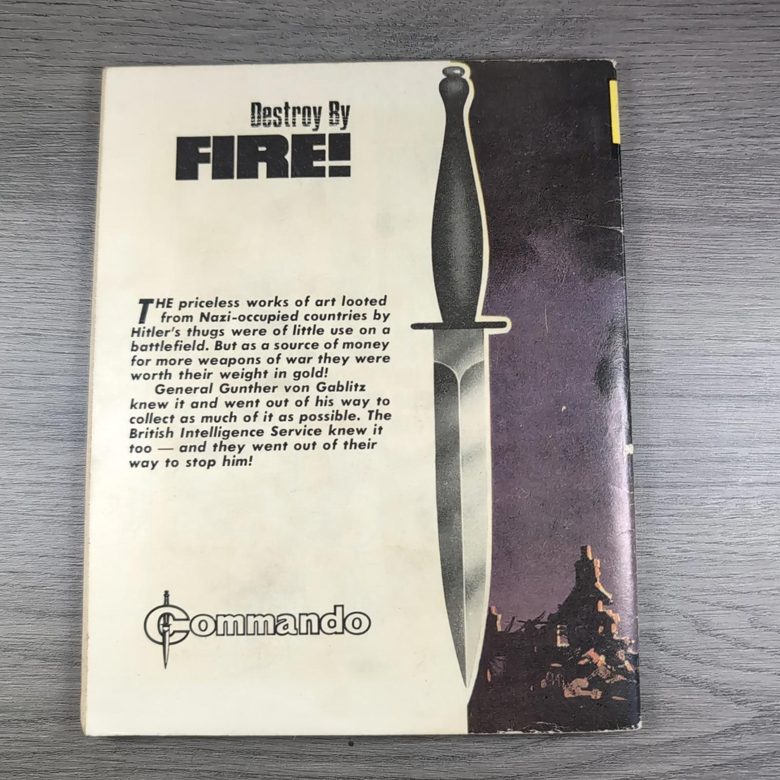 Commando Comic Issue Number 938 Destroy By Fire