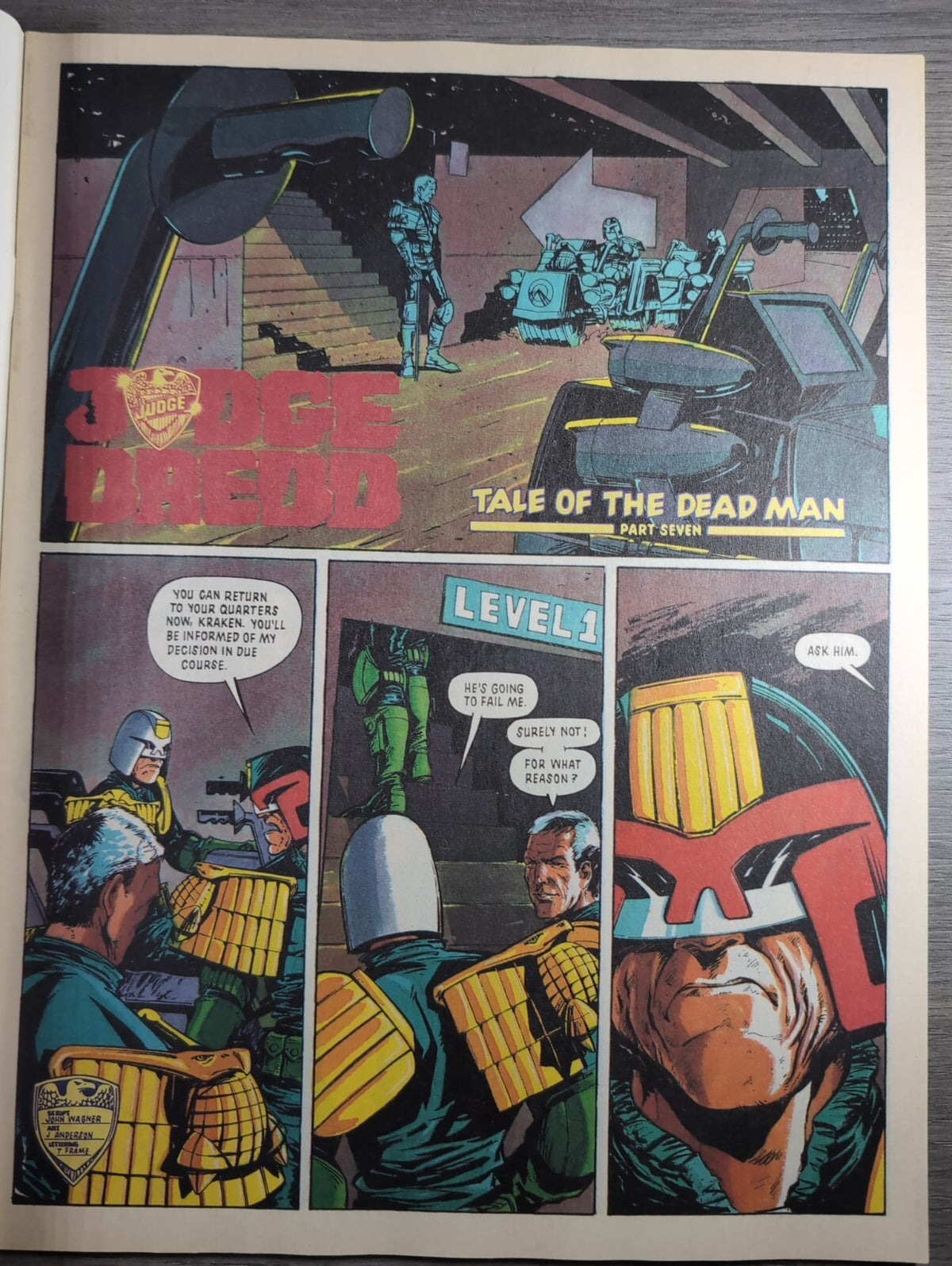 2000AD Prog 668 Featuring Judge Dread Comic 3rd March 1990 Vintage Retro Comic - Retrorama UK