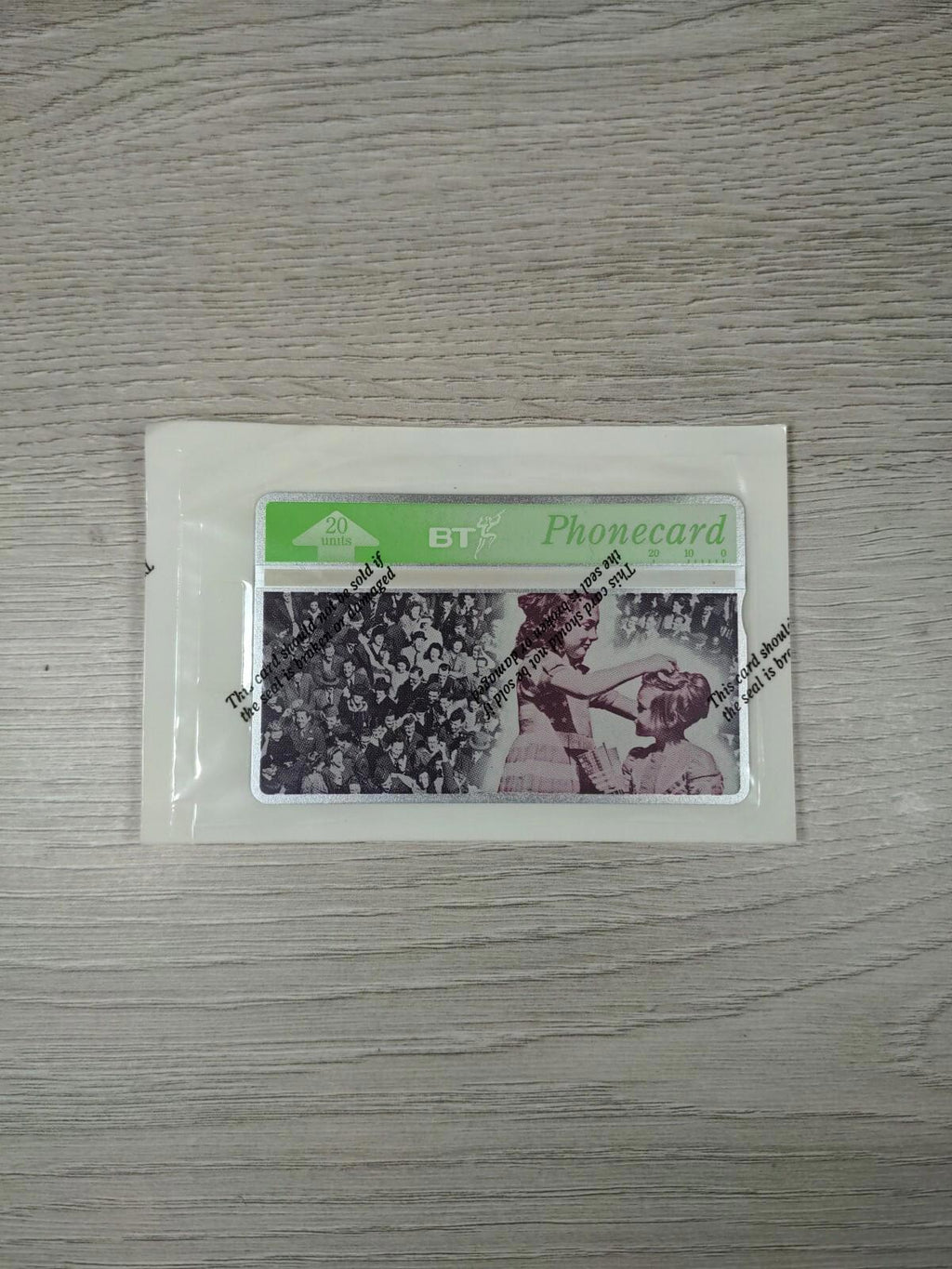 BT Phonecard 20 Units £2 The Time Of Our Lives 50th Anniversary Of VE Day Unused - Retrorama UK