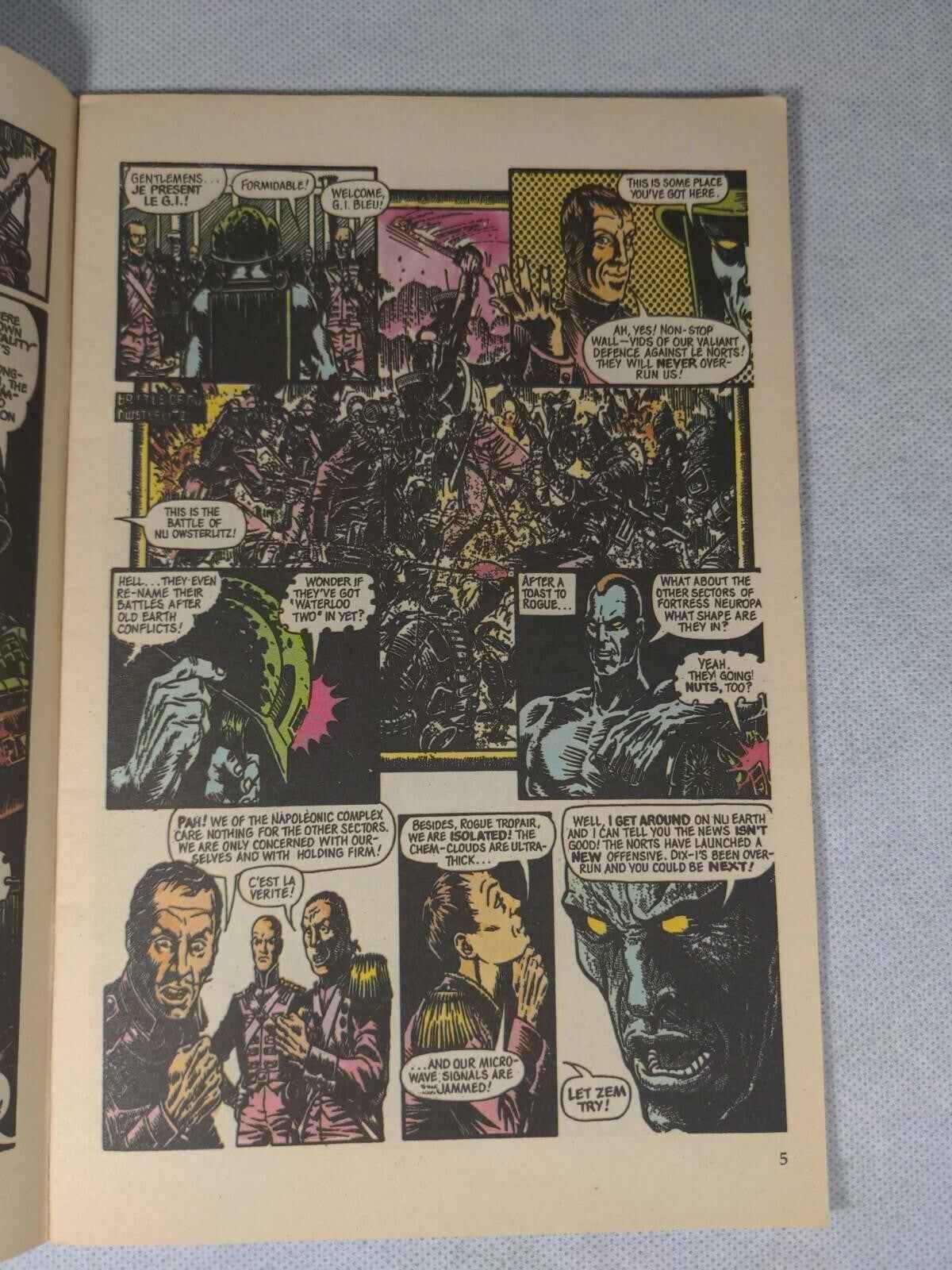 Quality Comics: Rogue Trooper The Bio Wire #9 Vintage Comic 1986