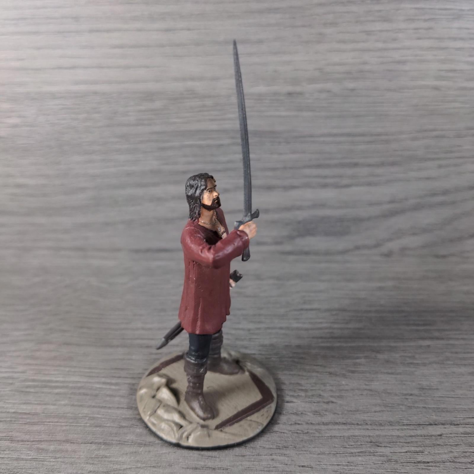 Eaglemoss Aragorn Lord of the Rings Collectors Models Metal Figure 2006