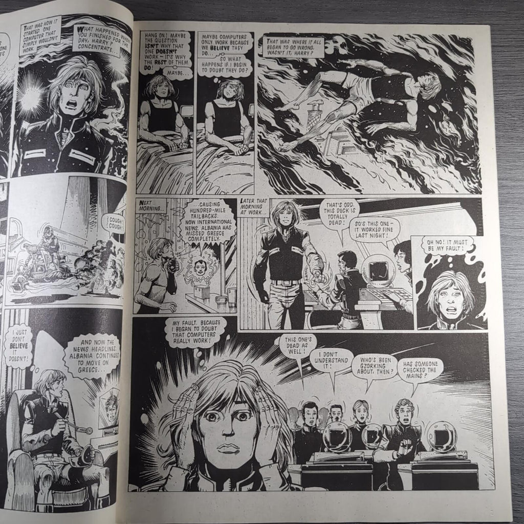 2000AD Prog 536 Featuring Judge Dredd 22nd August 1987 Vintage Comic