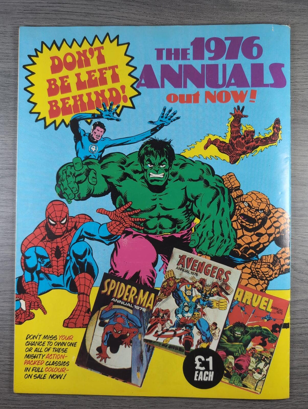 Spider-Man Comics Weekly No 141 Marvel Comics UK 25th October 1975 Vintage Comic