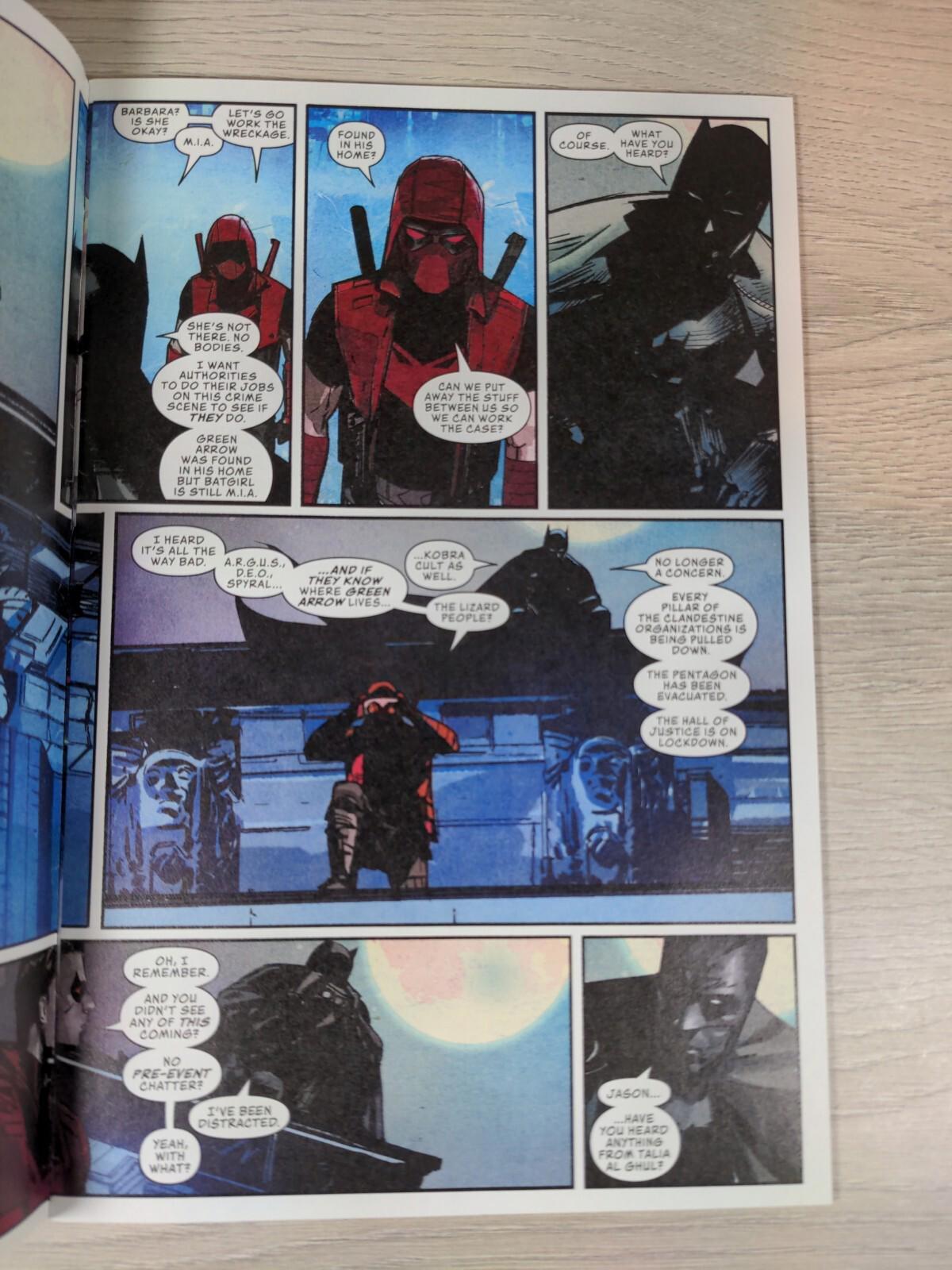 DC Universe: Event Leviathan Comic Issue No 2 Mystery Thriller 2019