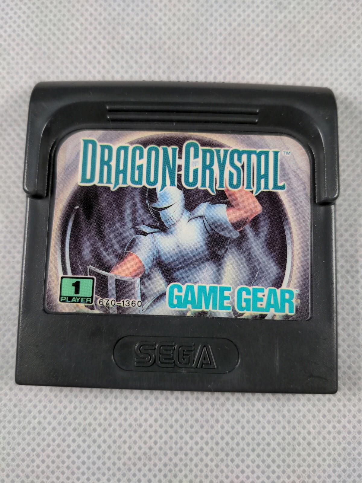 Dragon Crystal Sega Game Gear Cartridge Only