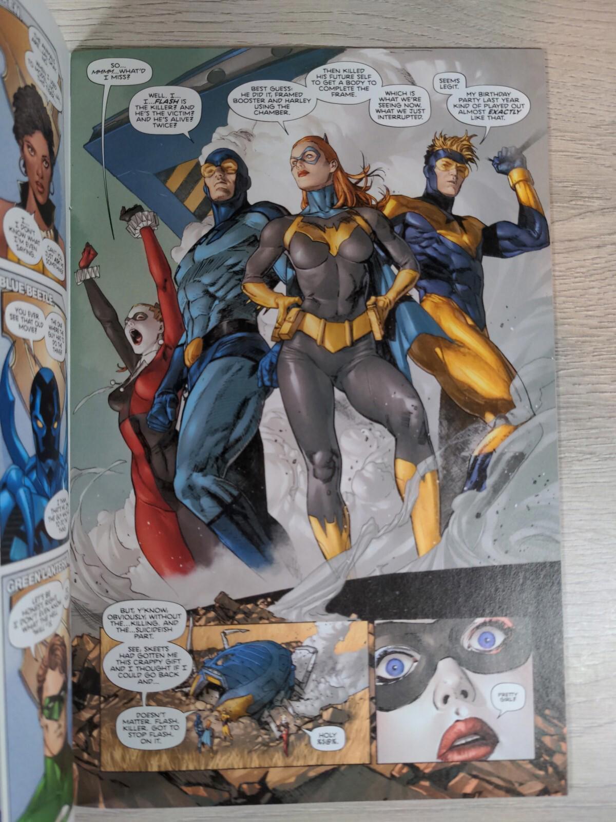 DC Comics  Heroes In Crisis  Issue No 9 2019 King Mann Morey - Retrorama UK