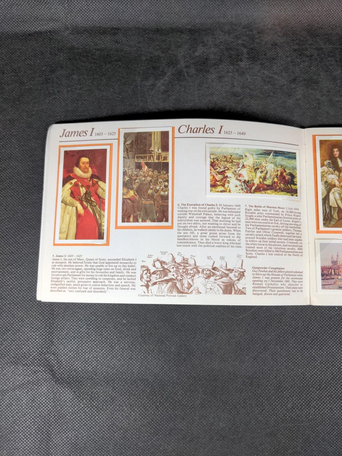 Brooke Bond Tea Cards: Cards Queen Elizabeth Album Complete All Cards In The Set