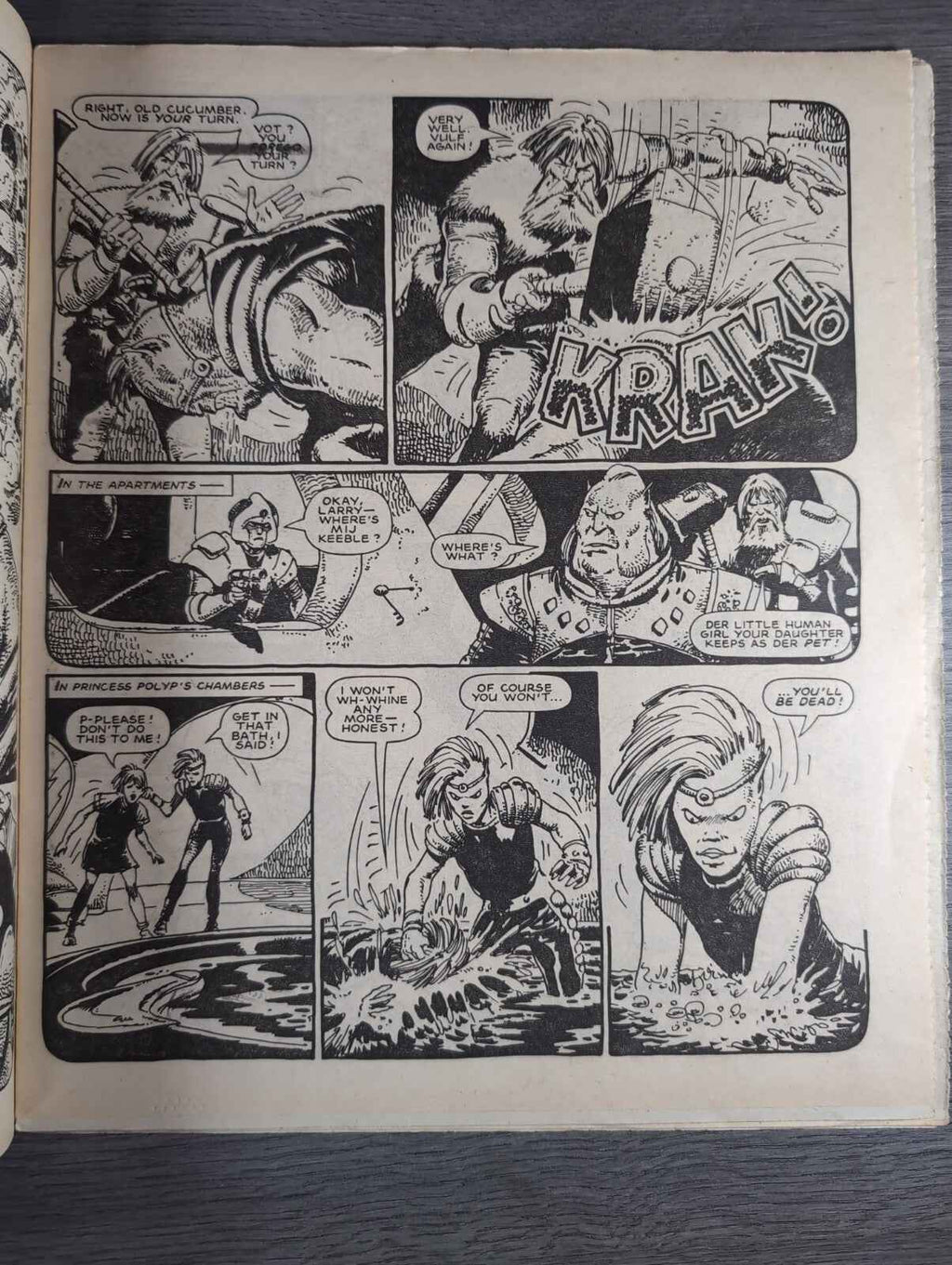 2000AD Prog 432 Featuring Judge Dread Comic 24th Aug 1985 Vintage Retro Comic