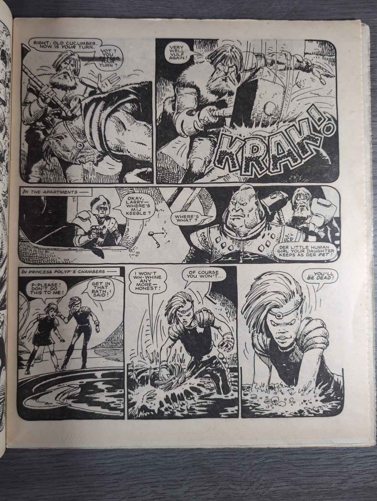 2000AD Prog 432 Featuring Judge Dread Comic 24th Aug 1985 Vintage Retro Comic