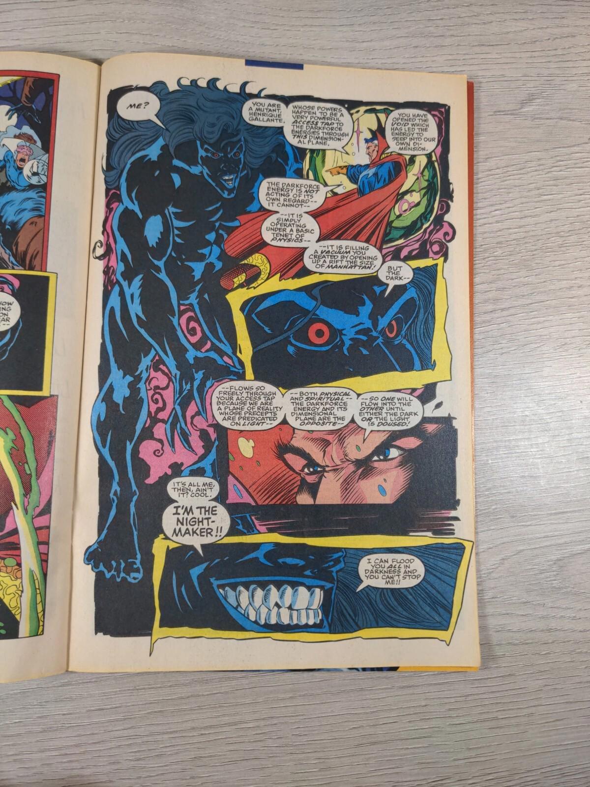 Marvel Comics: The New Warriors Forces Of Darkness Forces Of Light Part 3 #34