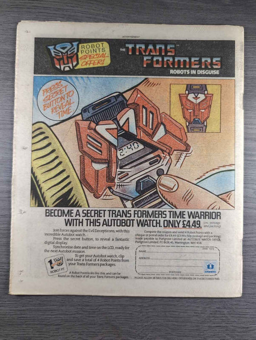 2000AD Prog 413 Featuring Judge Dread Comic 13th April 1985 Vintage Retro Comic