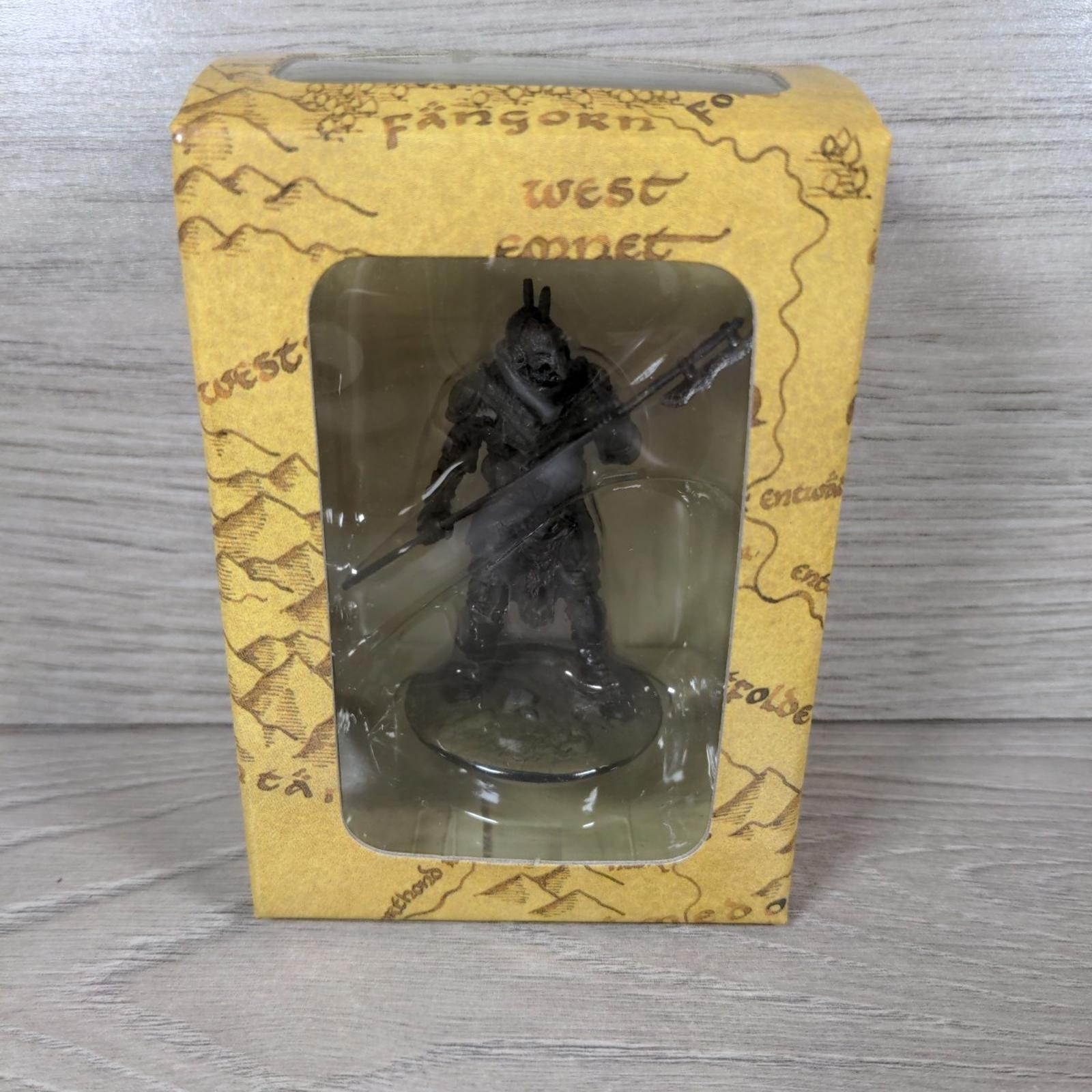Eaglemoss Helmeted Mordor Orc Lord of the Rings Collectors Models NLP 2007 - Retrorama UK