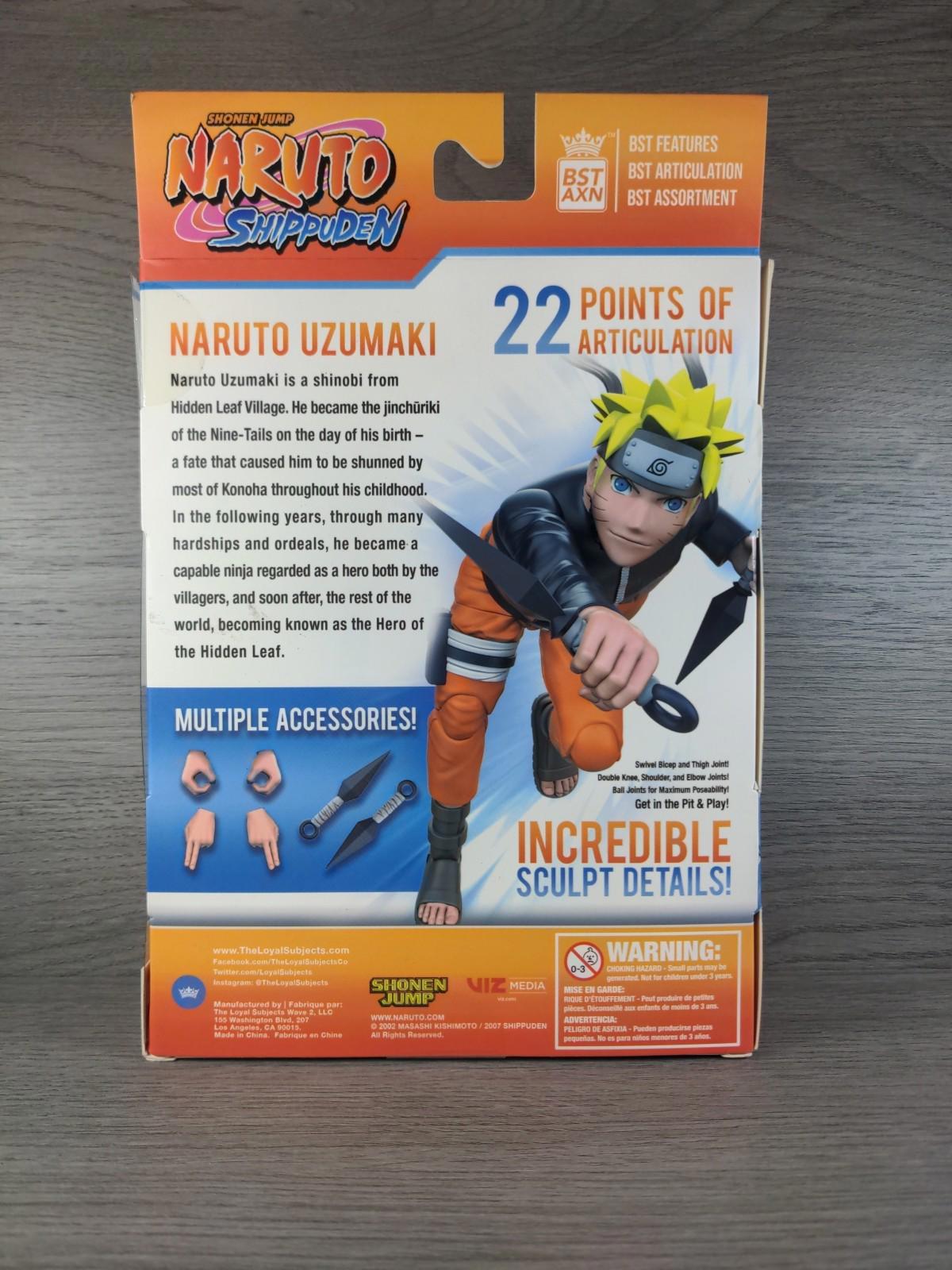 Naruto Uzumaki Shonen Jump 5" BST AXN Action Figure