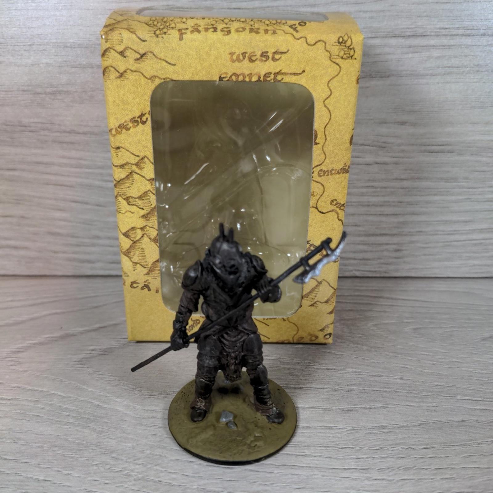 Eaglemoss Helmeted Mordor Orc Lord of the Rings Collectors Models NLP 2007 - Retrorama UK