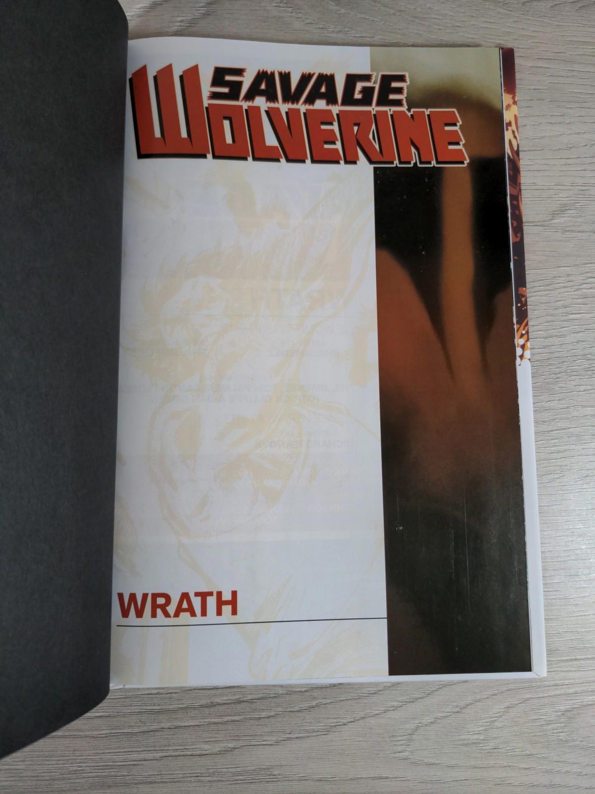 Marvel Comics Savage Wolverine Wrath Volume 3 Hardcover Graphic Novel Marvel Now - Retrorama UK