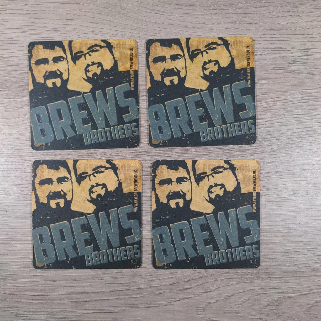 Naylors Brewery 4 x Vintage Beer Mats Pub Bar Coaster Breweriana - Retrorama UK