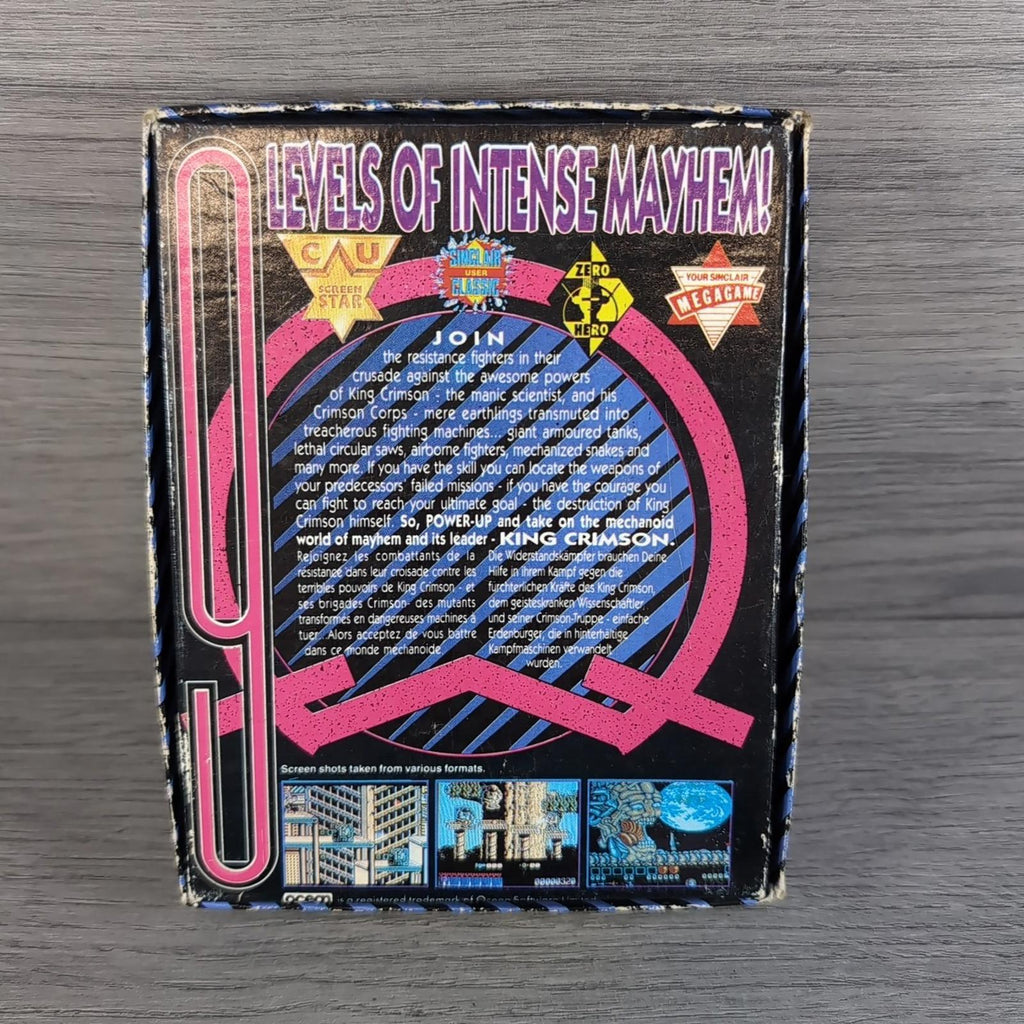 Midnight Resistance ZX Spectrum 48/128K Game Cassette Ocean Tested & Working