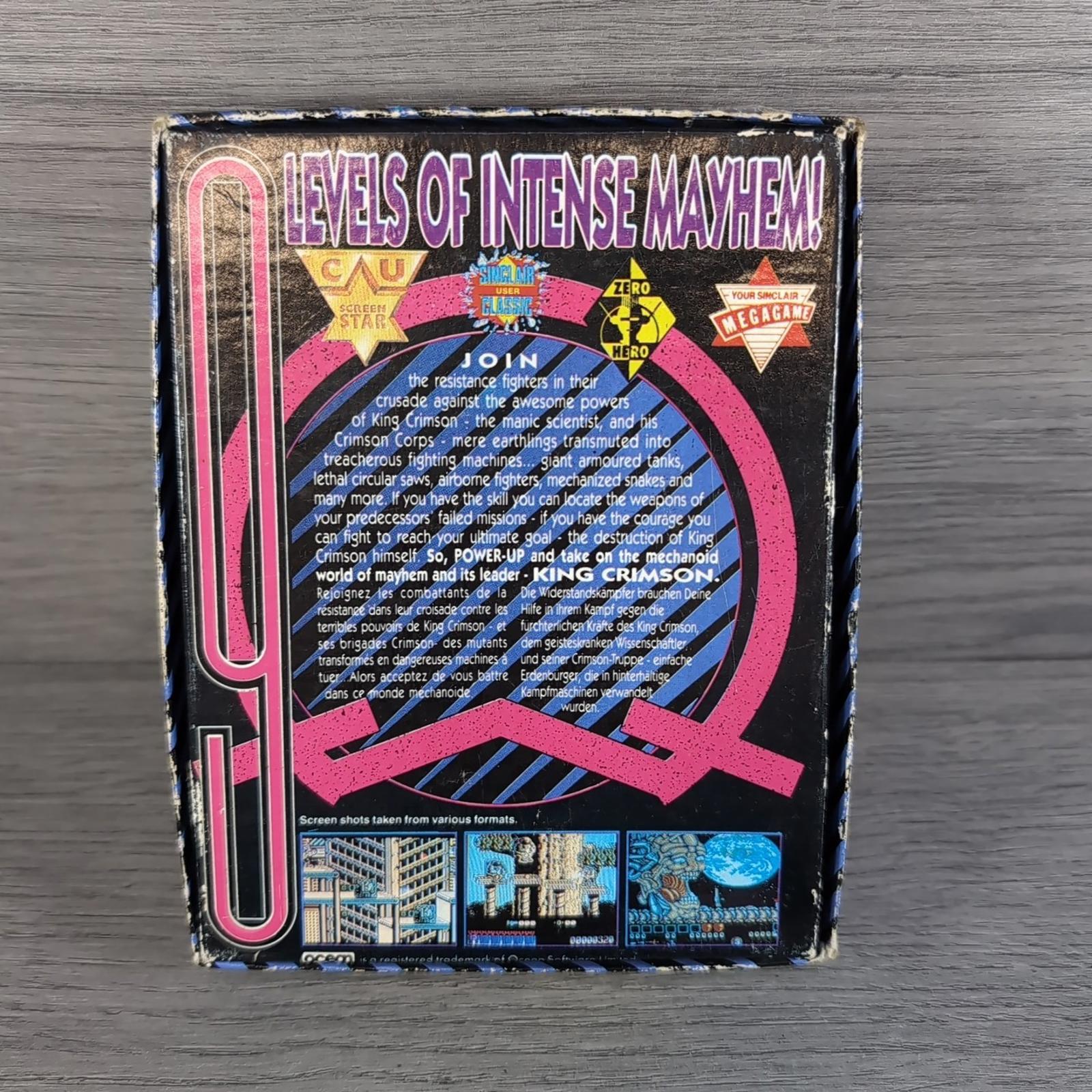 Midnight Resistance ZX Spectrum 48/128K Game Cassette Ocean Tested & Working
