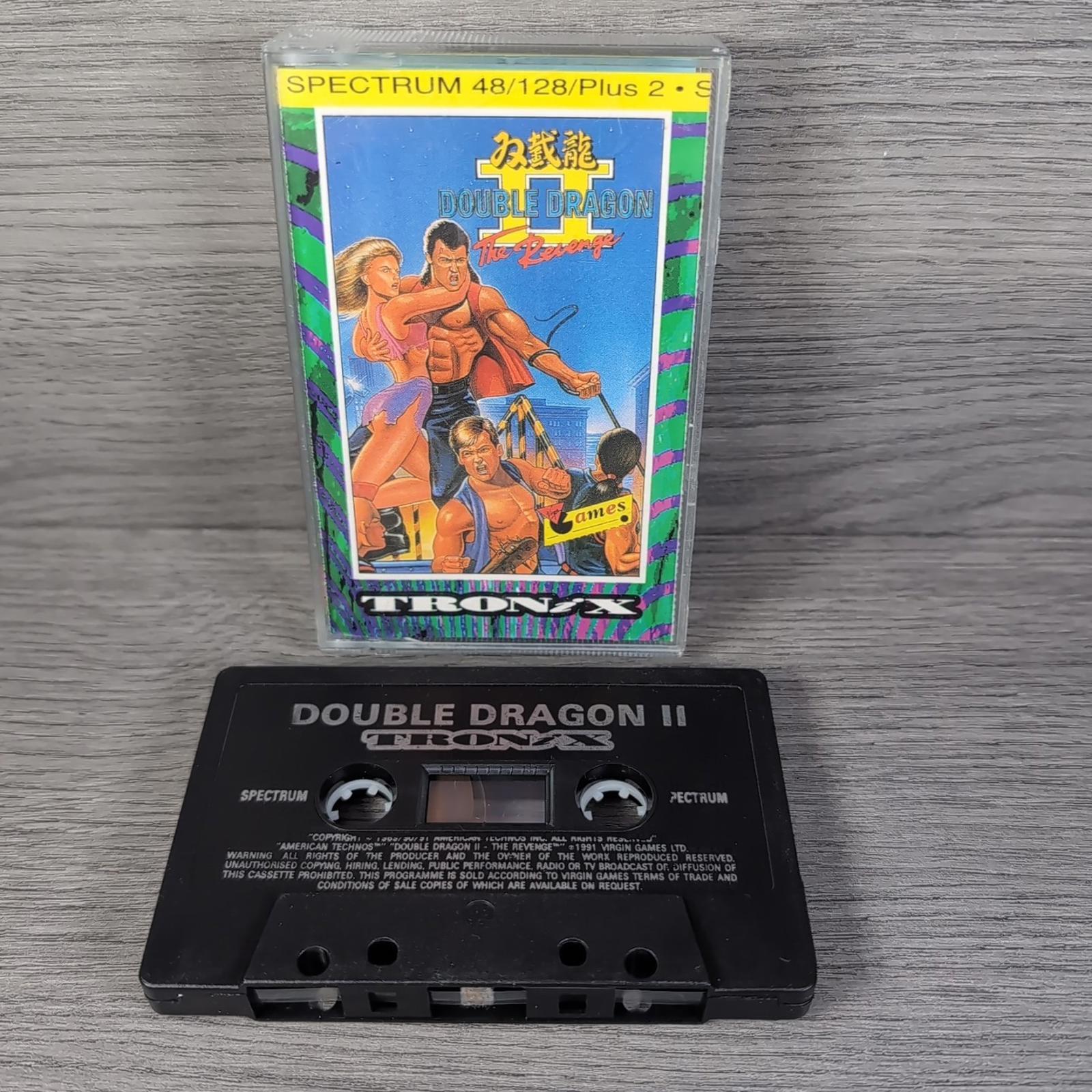 Double Dragon II The Revenge ZX Spectrum 48K 128K Game Cassette