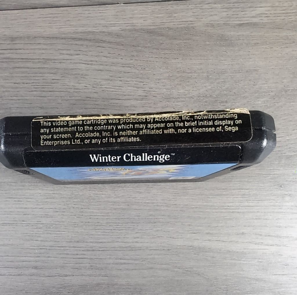Winter ChallengeSega Mega Drive/Genisis Game Tested & Working Manual Included