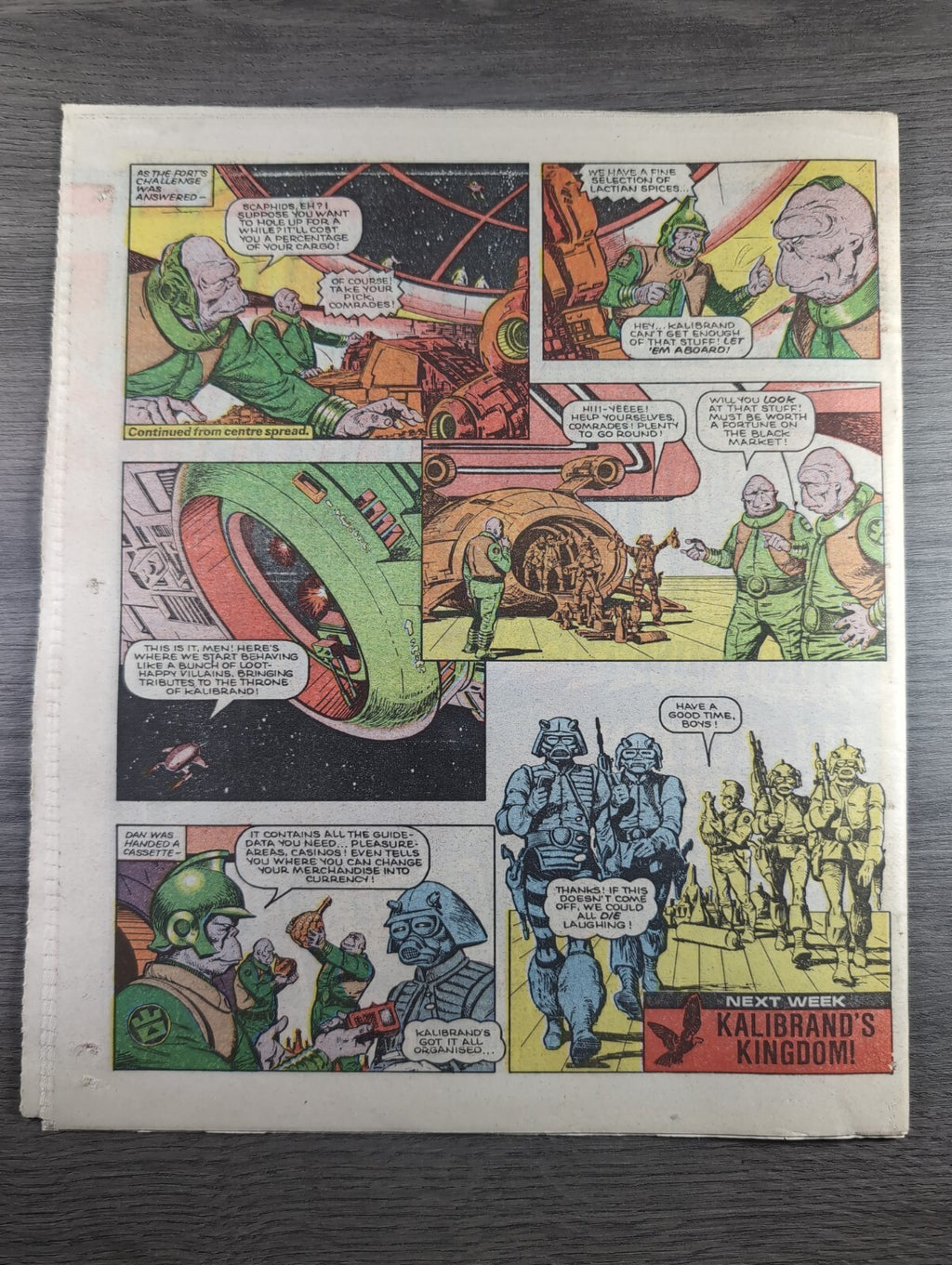 Eagle Comic Issue No. 252 17th Jan 1987 Vintage Retro UK Comic