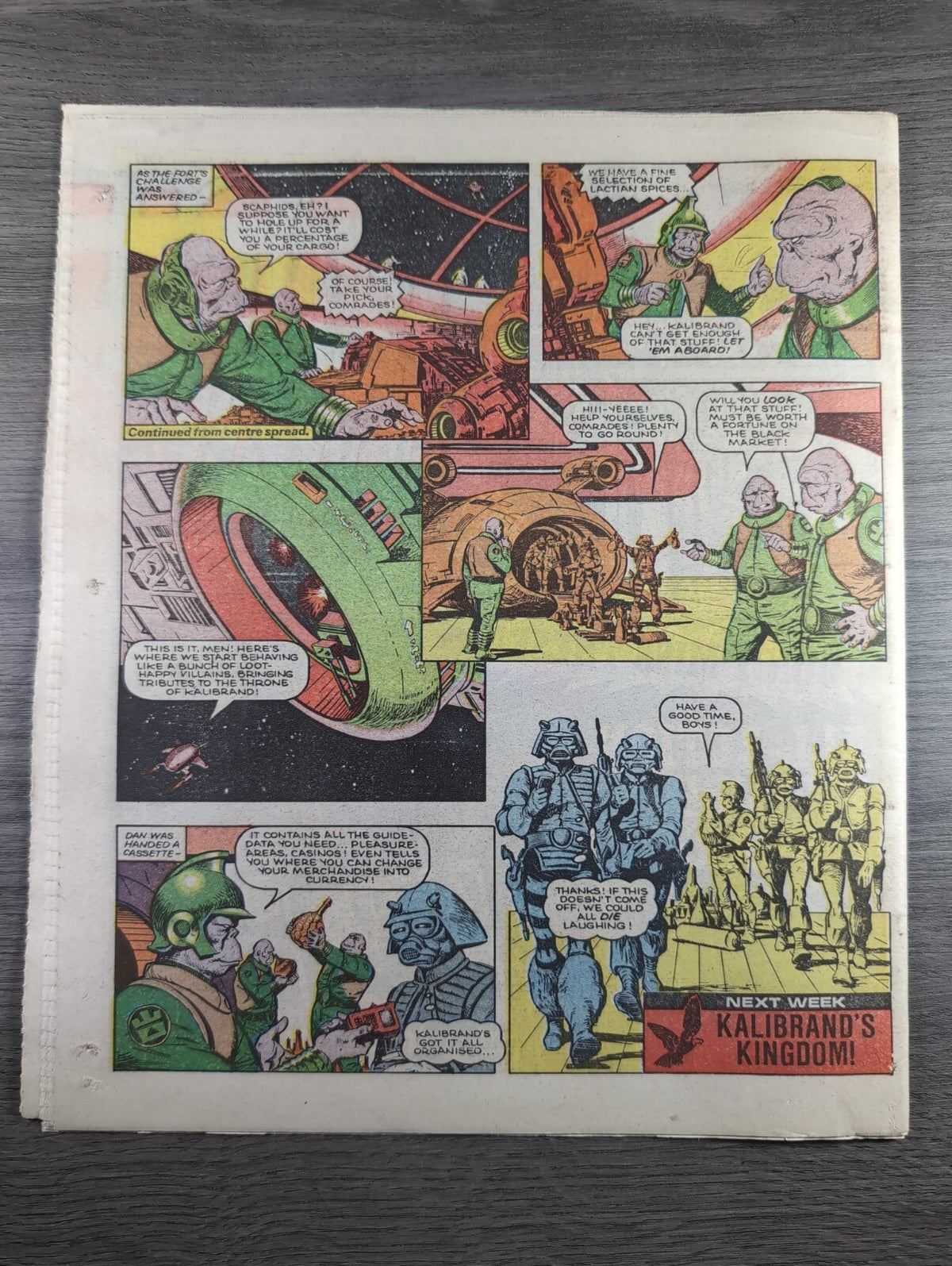 Eagle Comic Issue No. 252 17th Jan 1987 Vintage Retro UK Comic