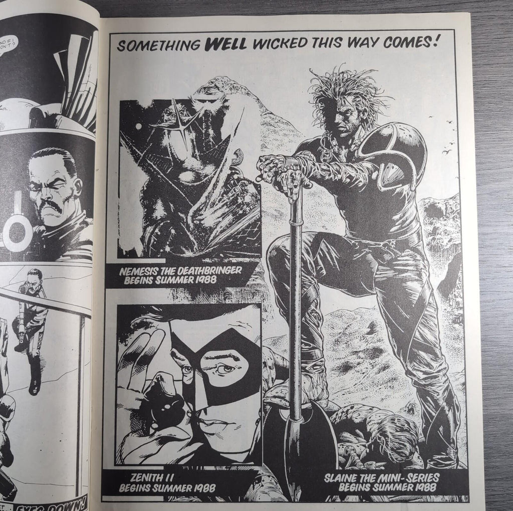 2000AD Prog 574  Featuring Judge Dredd 14th May 1988 Vintage Comic