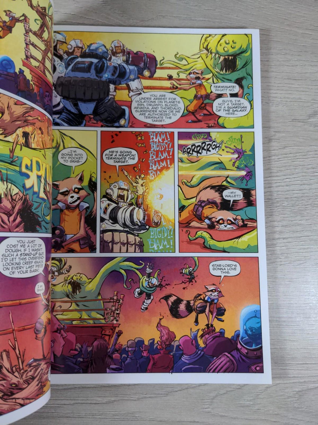 Marvel Comics Rocket Raccoon A Chasing Tale Volume 1 2015 Graphic Novel - Retrorama UK